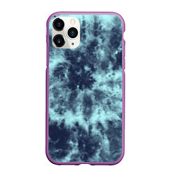 Чехол iPhone 11 Pro матовый Tie-Dye дизайн