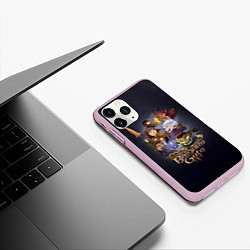 Чехол iPhone 11 Pro матовый Спутники Baldurs Gate 3, цвет: 3D-розовый — фото 2