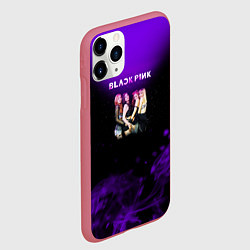 Чехол iPhone 11 Pro матовый Blackpink art, цвет: 3D-малиновый — фото 2