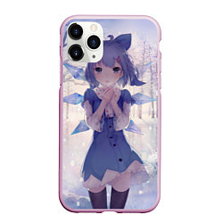 Чехол iPhone 11 Pro матовый Touhou Project Cirno Тируно