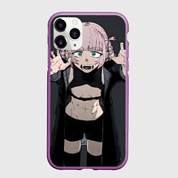 Чехол iPhone 11 Pro матовый Yofukashi no Uta Надзуна Нанакуса