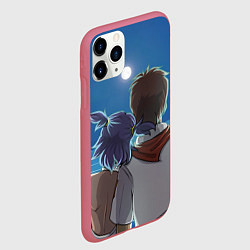 Чехол iPhone 11 Pro матовый Бесконечное лето Лена Семён, цвет: 3D-малиновый — фото 2