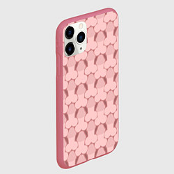 Чехол iPhone 11 Pro матовый ХХХ - 18, цвет: 3D-малиновый — фото 2
