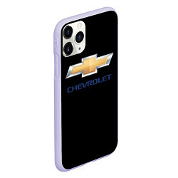 Чехол iPhone 11 Pro матовый Chevrolet sport auto, цвет: 3D-светло-сиреневый — фото 2