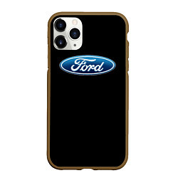 Чехол iPhone 11 Pro матовый Ford sport auto