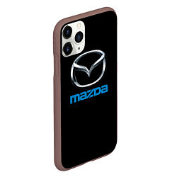 Чехол iPhone 11 Pro матовый Mazda sportcar, цвет: 3D-коричневый — фото 2