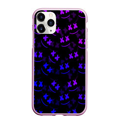 Чехол iPhone 11 Pro матовый Marshmello DJ, цвет: 3D-розовый