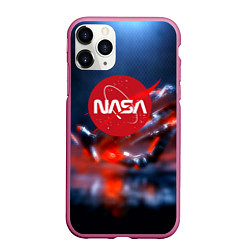 Чехол iPhone 11 Pro матовый Nasa space star