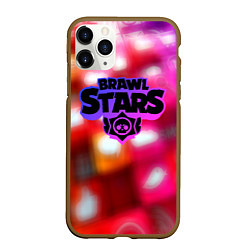 Чехол iPhone 11 Pro матовый Brawl stars network