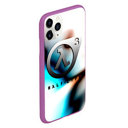 Чехол iPhone 11 Pro матовый Half life 3 is coming, цвет: 3D-фиолетовый — фото 2