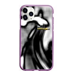 Чехол iPhone 11 Pro матовый Tom Clancys H A W X, цвет: 3D-фиолетовый