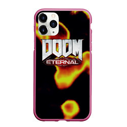 Чехол iPhone 11 Pro матовый Doom eternal mars