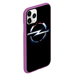 Чехол iPhone 11 Pro матовый Opel sport auto trend, цвет: 3D-фиолетовый — фото 2