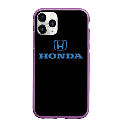 Чехол iPhone 11 Pro матовый Honda sport japan, цвет: 3D-фиолетовый