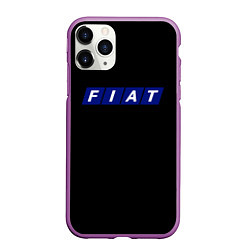Чехол iPhone 11 Pro матовый Fiat sport auto, цвет: 3D-фиолетовый