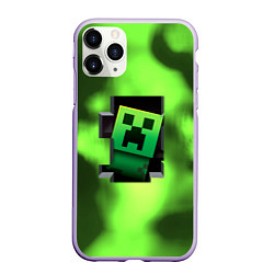 Чехол iPhone 11 Pro матовый Creeper acid