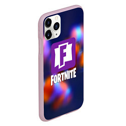 Чехол iPhone 11 Pro матовый Epic game fortnite, цвет: 3D-розовый — фото 2