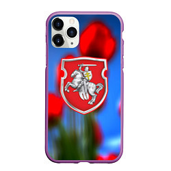 Чехол iPhone 11 Pro матовый Belarus summer