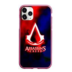 Чехол iPhone 11 Pro матовый Assassins Creed fire