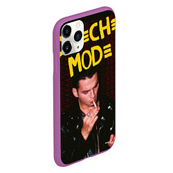 Чехол iPhone 11 Pro матовый Depeche Mode 1 Dave, цвет: 3D-фиолетовый — фото 2