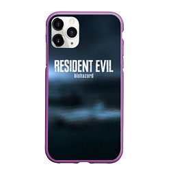 Чехол iPhone 11 Pro матовый Umbrella resident evil, цвет: 3D-фиолетовый