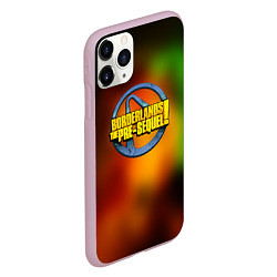 Чехол iPhone 11 Pro матовый Borderlands gearbox, цвет: 3D-розовый — фото 2