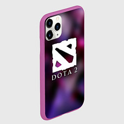 Чехол iPhone 11 Pro матовый Dota 2 valve, цвет: 3D-фиолетовый — фото 2