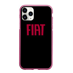 Чехол iPhone 11 Pro матовый Fiat sport auto brend