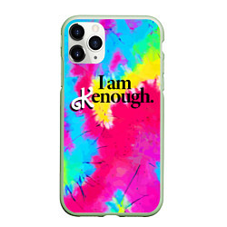 Чехол iPhone 11 Pro матовый I am kenough - meme, цвет: 3D-салатовый