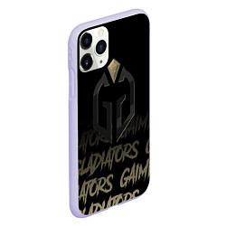 Чехол iPhone 11 Pro матовый Gaimin Gladiators style, цвет: 3D-светло-сиреневый — фото 2