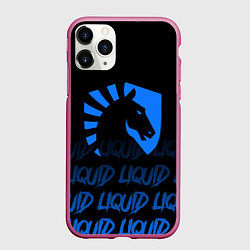 Чехол iPhone 11 Pro матовый Team Liquid style