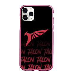 Чехол iPhone 11 Pro матовый Talon style, цвет: 3D-малиновый