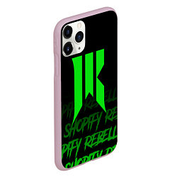 Чехол iPhone 11 Pro матовый Shopify Rebellion, цвет: 3D-розовый — фото 2
