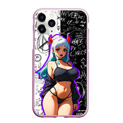 Чехол iPhone 11 Pro матовый Ямато - One Piece