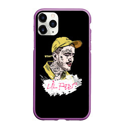 Чехол iPhone 11 Pro матовый Lil peep band steel