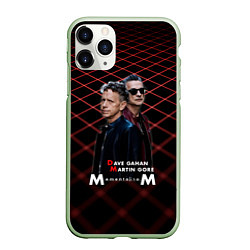 Чехол iPhone 11 Pro матовый Depeche Mode - Dave Martin memento mori tour