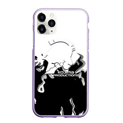 Чехол iPhone 11 Pro матовый Kojima Productions black flame