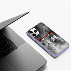 Чехол iPhone 11 Pro матовый Depeche Mode - Memento Mori gothic, цвет: 3D-светло-сиреневый — фото 2