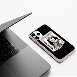 Чехол iPhone 11 Pro матовый Avispas Negras - Кубинский спецназ, цвет: 3D-розовый — фото 2