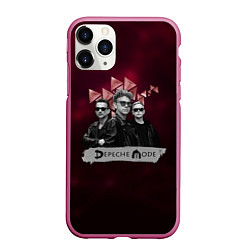 Чехол iPhone 11 Pro матовый Depeche Mode - spirit tour