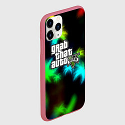 Чехол iPhone 11 Pro матовый GTA 5 tropicano, цвет: 3D-малиновый — фото 2