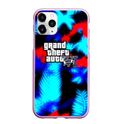 Чехол iPhone 11 Pro матовый GTA 6 тропики