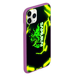 Чехол iPhone 11 Pro матовый Samurai toxic games, цвет: 3D-фиолетовый — фото 2