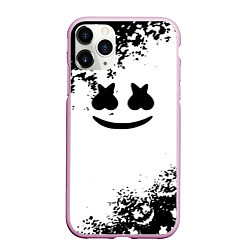 Чехол iPhone 11 Pro матовый Marshmello dj краски