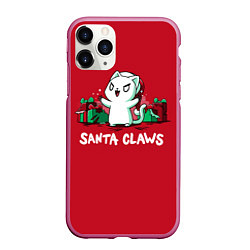 Чехол iPhone 11 Pro матовый Santa claws