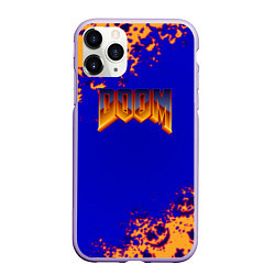 Чехол iPhone 11 Pro матовый Doom x marshmallow, цвет: 3D-светло-сиреневый