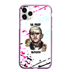 Чехол iPhone 11 Pro матовый Lil peep rap band