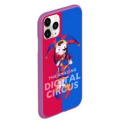 Чехол iPhone 11 Pro матовый Помни в ужасе The amazing digital circus, цвет: 3D-фиолетовый — фото 2