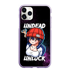 Чехол iPhone 11 Pro матовый Undead Unluck - Characters, цвет: 3D-светло-сиреневый