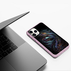 Чехол iPhone 11 Pro матовый Фэнтази дракон символ 2024, цвет: 3D-розовый — фото 2